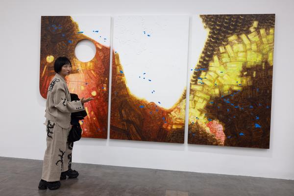 Guan Xiao: Teenager (Kunsthalle Wien, 8.10.2025 - 11.1.2026) Foto: eSeL.at - Lorenz Seidler