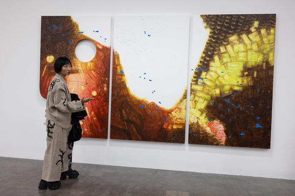 Guan Xiao: Teenager (Kunsthalle Wien, 8.10.2025 - 11.1.2026) Foto: eSeL.at - Lorenz Seidler