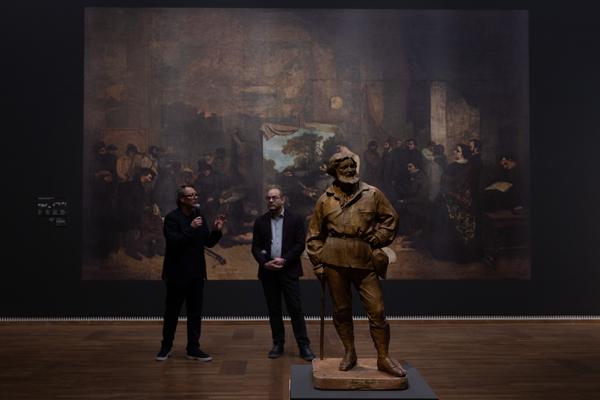 Gustave Courbet: Realist und Rebell (Leopold Museum, 19.2. - 21.6.2026) Foto: eSeL.at - Lorenz Seidler