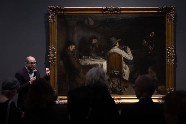 Gustave Courbet: Realist und Rebell (Leopold Museum, 19.2. - 21.6.2026) Foto: eSeL.at - Lorenz Seidler