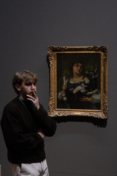 Gustave Courbet: Realist und Rebell (Leopold Museum, 19.2. - 21.6.2026) Foto: eSeL.at - Lorenz Seidler