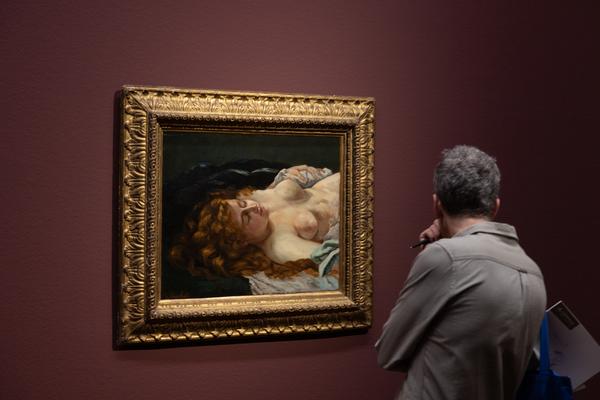 Gustave Courbet: Realist und Rebell (Leopold Museum, 19.2. - 21.6.2026) Foto: eSeL.at - Lorenz Seidler