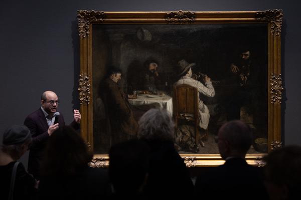 Gustave Courbet: Realist und Rebell (Leopold Museum, 19.2. - 21.6.2026) Foto: eSeL.at - Lorenz Seidler