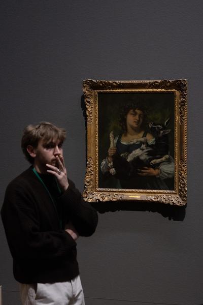 Gustave Courbet: Realist und Rebell (Leopold Museum, 19.2. - 21.6.2026) Foto: eSeL.at - Lorenz Seidler
