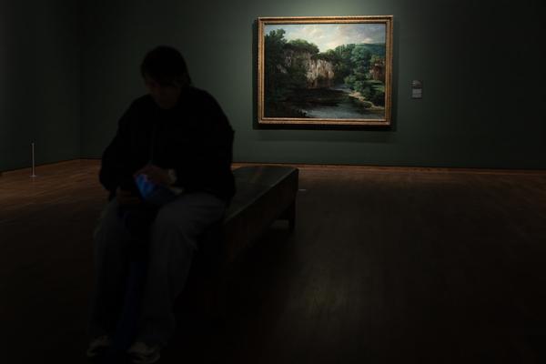 Gustave Courbet: Realist und Rebell (Leopold Museum, 19.2. - 21.6.2026) Foto: eSeL.at - Lorenz Seidler