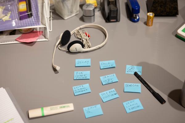 H13 2025: Stina Fors &quot;Answer me, Pythia&quot; (Kunstraum Niederösterreich, 21.11.2025) Foto: eSeL.at - Lorenz Seidler