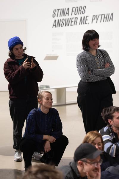 H13 2025: Stina Fors &quot;Answer me, Pythia&quot; (Kunstraum Niederösterreich, 21.11.2025) Foto: eSeL.at - Lorenz Seidler