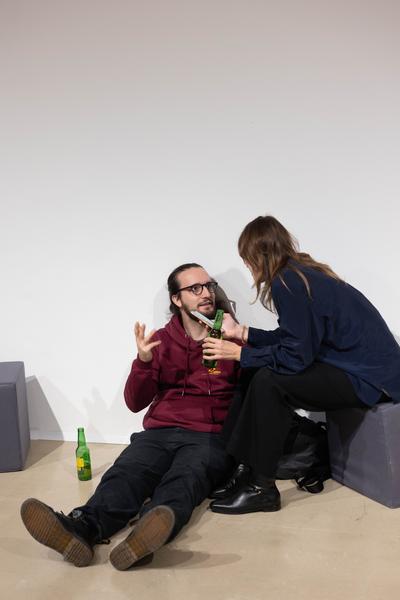 H13 2025: Stina Fors &quot;Answer me, Pythia&quot; (Kunstraum Niederösterreich, 21.11.2025) Foto: eSeL.at - Lorenz Seidler