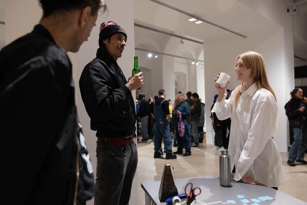 H13 2025: Stina Fors &quot;Answer me, Pythia&quot; (Kunstraum Niederösterreich, 21.11.2025) Foto: eSeL.at - Lorenz Seidler