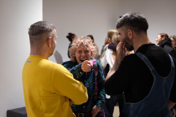 H13 2025: Stina Fors &quot;Answer me, Pythia&quot; (Kunstraum Niederösterreich, 21.11.2025) Foto: eSeL.at - Lorenz Seidler