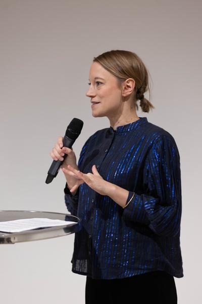 H13 2025: Stina Fors &quot;Answer me, Pythia&quot; (Kunstraum Niederösterreich, 21.11.2025) Foto: eSeL.at - Lorenz Seidler