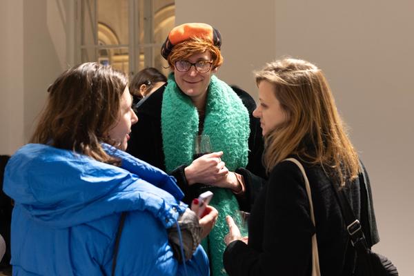 H13 2025: Stina Fors &quot;Answer me, Pythia&quot; (Kunstraum Niederösterreich, 21.11.2025) Foto: eSeL.at - Lorenz Seidler