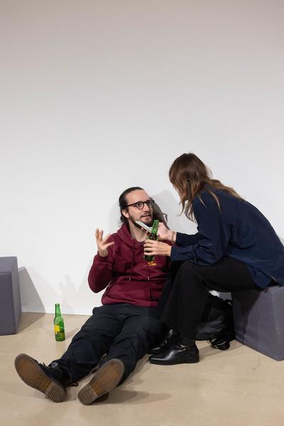 H13 2025: Stina Fors "Answer me, Pythia" (Kunstraum Niederösterreich, 21.11.2025) Foto: eSeL.at - Lorenz Seidler