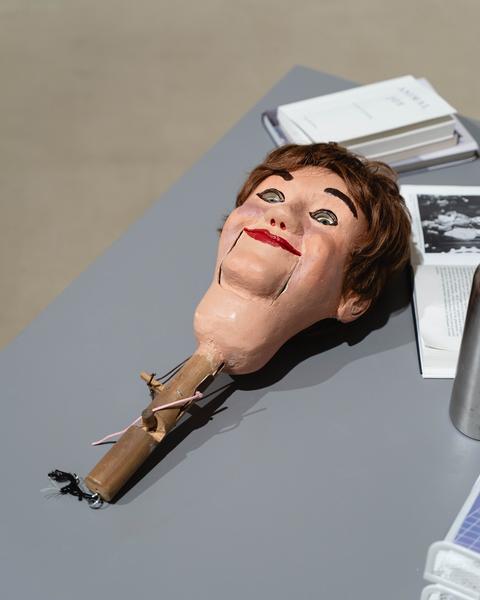 Stina Fors  &quot;Answer Me, Pythia&quot; (Kunstraum Niederösterreich, 02.12.2025) Foto: eSeL.at - Robert Puteanu