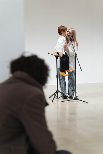 Stina Fors  &quot;Answer Me, Pythia&quot; (Kunstraum Niederösterreich, 02.12.2025) Foto: eSeL.at - Robert Puteanu