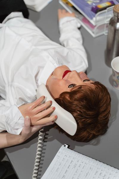 Stina Fors  &quot;Answer Me, Pythia&quot; (Kunstraum Niederösterreich, 02.12.2025) Foto: eSeL.at - Robert Puteanu