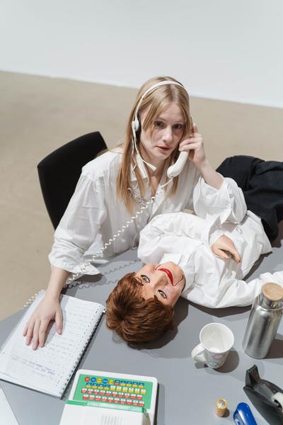 Stina Fors  &quot;Answer Me, Pythia&quot; (Kunstraum Niederösterreich, 02.12.2025) Foto: eSeL.at - Robert Puteanu