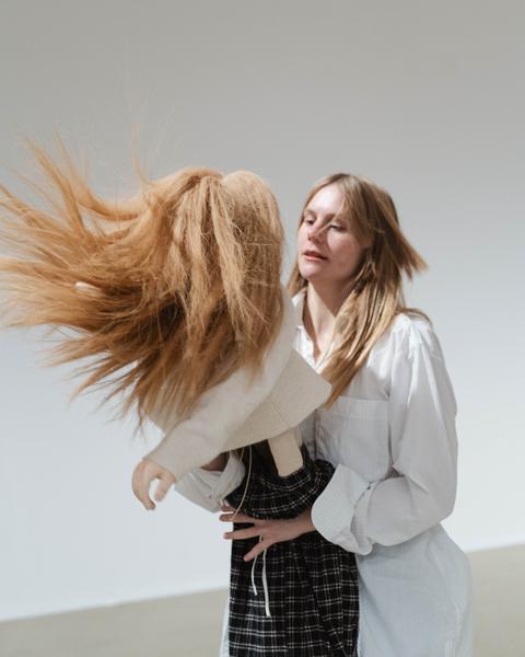 Stina Fors  &quot;Answer Me, Pythia&quot; (Kunstraum Niederösterreich, 02.12.2025) Foto: eSeL.at - Robert Puteanu