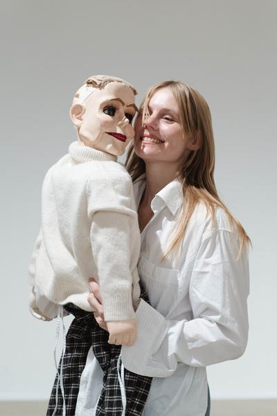 Stina Fors  &quot;Answer Me, Pythia&quot; (Kunstraum Niederösterreich, 02.12.2025) Foto: eSeL.at - Robert Puteanu