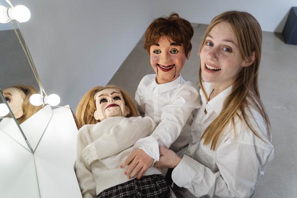 Stina Fors  &quot;Answer Me, Pythia&quot; (Kunstraum Niederösterreich, 02.12.2025) Foto: eSeL.at - Robert Puteanu