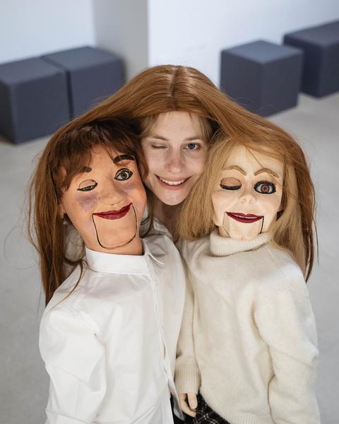 Stina Fors  &quot;Answer Me, Pythia&quot; (Kunstraum Niederösterreich, 02.12.2025) Foto: eSeL.at - Robert Puteanu