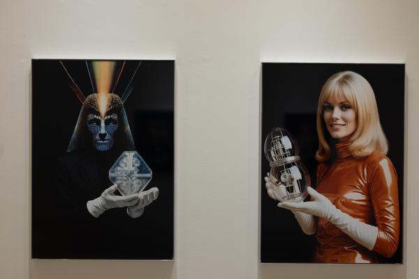 Hanakam &amp; Schuller &quot;Cosmic Commissioner&quot; (Galerie Krinzinger, 7.11. - 19.11.2025) Foto: eSeL.at - Lorenz Seidler