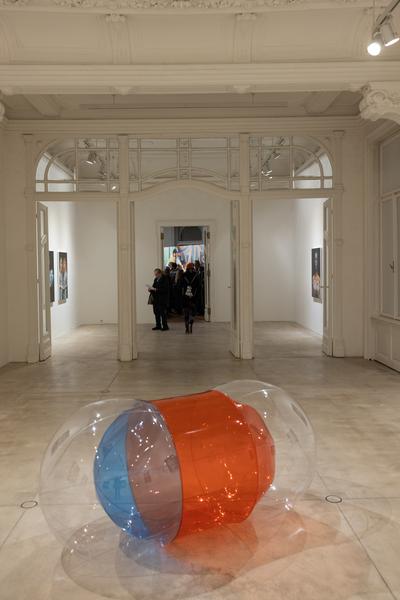 Hanakam &amp; Schuller &quot;Cosmic Commissioner&quot; (Galerie Krinzinger, 7.11. - 19.11.2025) Foto: eSeL.at - Lorenz Seidler