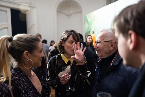 Hanakam &amp; Schuller &quot;Cosmic Commissioner&quot; (Galerie Krinzinger, 7.11. - 19.11.2025) Foto: eSeL.at - Lorenz Seidler