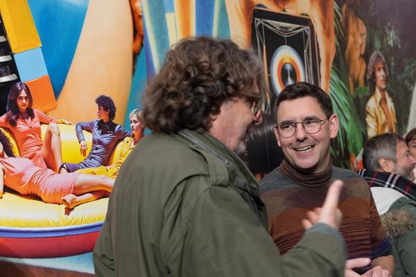 Hanakam &amp; Schuller &quot;Cosmic Commissioner&quot; (Galerie Krinzinger, 7.11. - 19.11.2025) Foto: eSeL.at - Lorenz Seidler