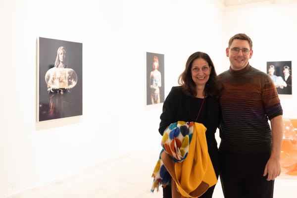 Hanakam &amp; Schuller &quot;Cosmic Commissioner&quot; (Galerie Krinzinger, 7.11. - 19.11.2025) Foto: eSeL.at - Lorenz Seidler