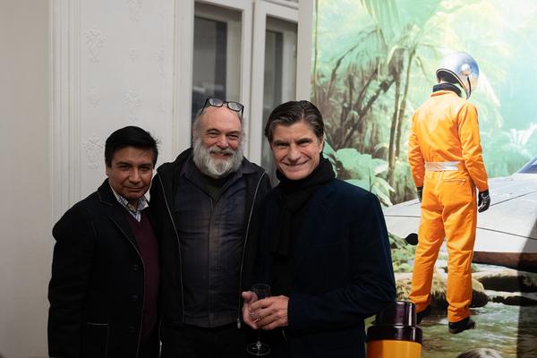 Hanakam &amp; Schuller "Cosmic Commissioner" (Galerie Krinzinger, 7.11. - 19.11.2025) Foto: eSeL.at - Lorenz Seidler