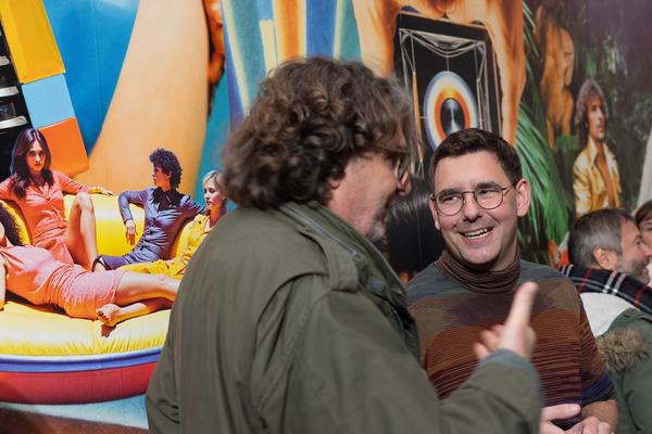 Hanakam &amp; Schuller "Cosmic Commissioner" (Galerie Krinzinger, 7.11. - 19.11.2025) Foto: eSeL.at - Lorenz Seidler