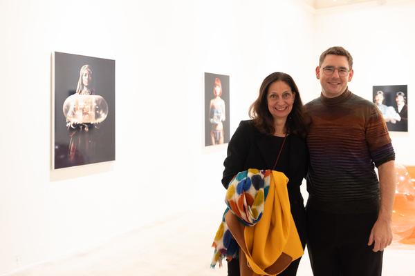 Hanakam &amp; Schuller "Cosmic Commissioner" (Galerie Krinzinger, 7.11. - 19.11.2025) Foto: eSeL.at - Lorenz Seidler