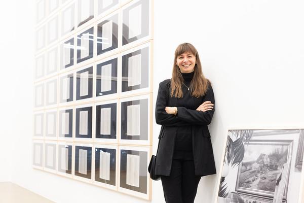 Hanne Darboven &amp; Julia Gaisbacher "Gezählte Stunden" (Galerie Crone Wien, 17.10. - 15.11.2025) Foto: eSeL.at - Lorenz Seidler