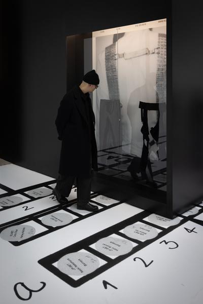 Helmut Lang "Séance de travail 1986–2005" (MAK, 10.12.2025 - 3.5.2026) Foto: eSeL.at - Lorenz Seidler