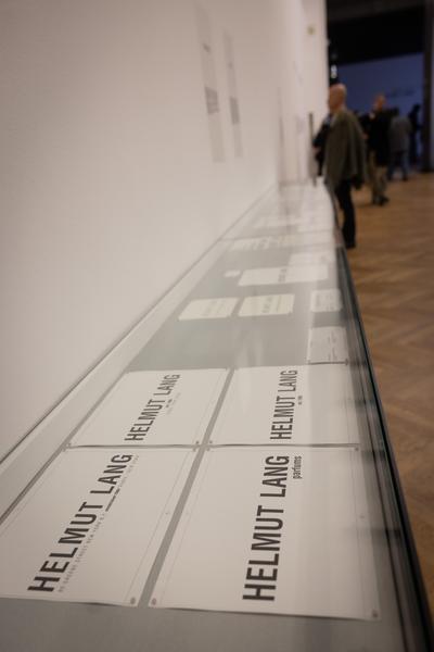 Helmut Lang "Séance de travail 1986–2005" (MAK, 10.12.2025 - 3.5.2026) Foto: eSeL.at - Lorenz Seidler