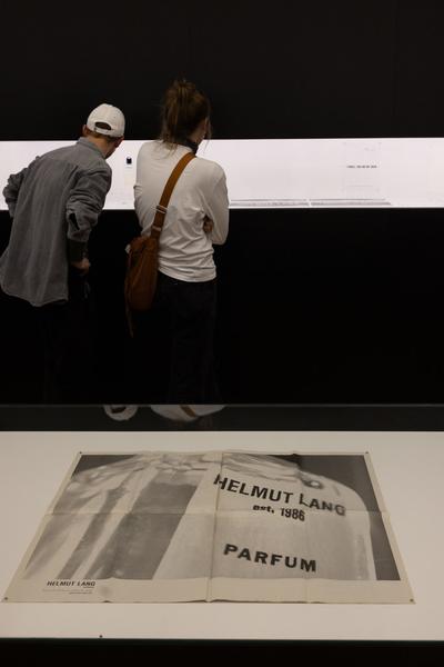 Helmut Lang "Séance de travail 1986–2005" (MAK, 10.12.2025 - 3.5.2026) Foto: eSeL.at - Lorenz Seidler