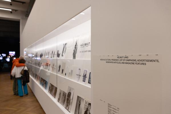 Helmut Lang "Séance de travail 1986–2005" (MAK, 10.12.2025 - 3.5.2026) Foto: eSeL.at - Lorenz Seidler