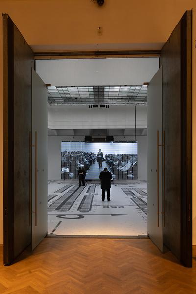Helmut Lang "Séance de travail 1986–2005" (MAK, 10.12.2025 - 3.5.2026) Foto: eSeL.at - Lorenz Seidler