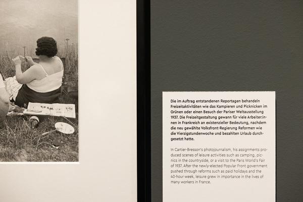 Henri Cartier-Bresson &quot;Watch! Watch! Watch!&quot; (Fotoarsenal Wien, 28.6. - 21.9.2025) Foto: eSeL.at - Lorenz Seidler