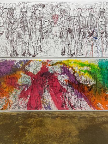 DAS LETZTE ABENDMAHL. Zur sinnlichen Intensität von Kult- und Ritualvorgängen (Nitsch Foundation, 12.3. - 30.9.2026) Foto: eSeL.at - Lorenz Seidler