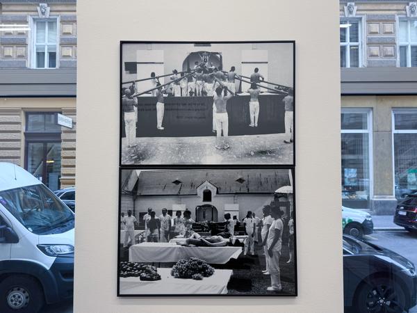 DAS LETZTE ABENDMAHL. Zur sinnlichen Intensität von Kult- und Ritualvorgängen (Nitsch Foundation, 12.3. - 30.9.2026) Foto: eSeL.at - Lorenz Seidler