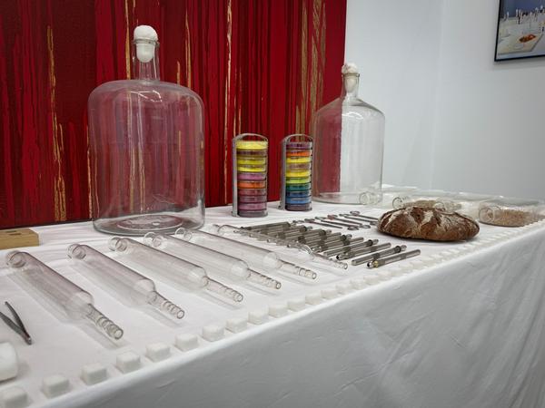 DAS LETZTE ABENDMAHL. Zur sinnlichen Intensität von Kult- und Ritualvorgängen (Nitsch Foundation, 12.3. - 30.9.2026) Foto: eSeL.at - Lorenz Seidler