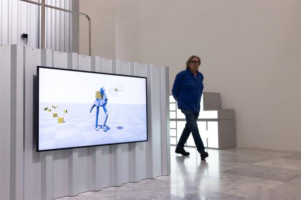 Hito Steyerl "Der Menschheit ist die Kugel bei einem Ohr hinein und beim anderen herausgeflogen" (MAK Contemporary, 25.6.2025 - 11.1.2026) Foto: eSeL.at - Lorenz Seidler