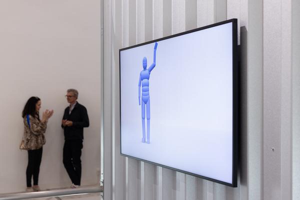 Hito Steyerl "Der Menschheit ist die Kugel bei einem Ohr hinein und beim anderen herausgeflogen" (MAK Contemporary, 25.6.2025 - 11.1.2026) Foto: eSeL.at - Lorenz Seidler