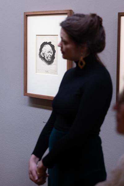 Honoré Daumier "Spiegel der Gesellschaft" (Albertina, 6.2. - 25.5.2026) Foto: eSeL.at - Lorenz Seidler