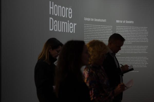Honoré Daumier "Spiegel der Gesellschaft" (Albertina, 6.2. - 25.5.2026) Foto: eSeL.at - Lorenz Seidler