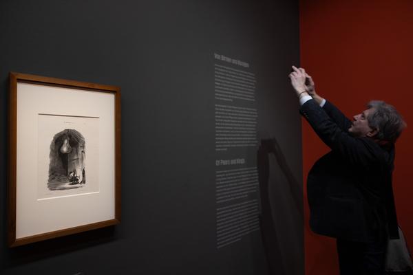 Honoré Daumier "Spiegel der Gesellschaft" (Albertina, 6.2. - 25.5.2026) Foto: eSeL.at - Lorenz Seidler