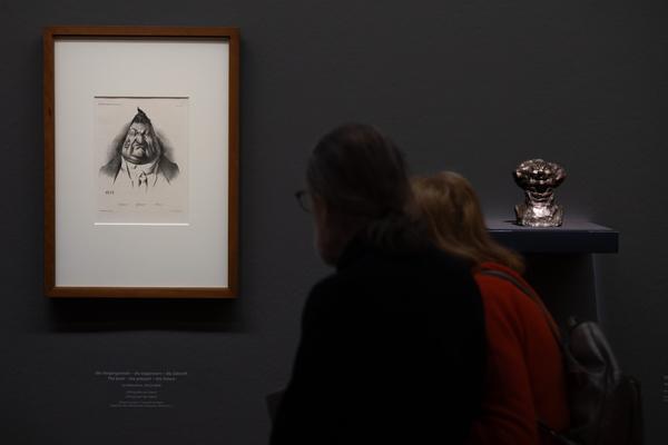 Honoré Daumier "Spiegel der Gesellschaft" (Albertina, 6.2. - 25.5.2026) Foto: eSeL.at - Lorenz Seidler