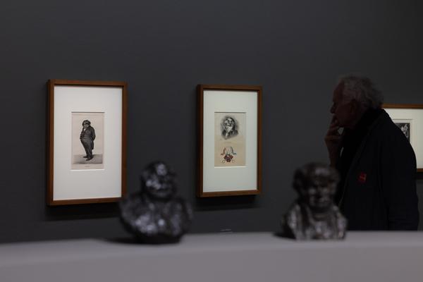 Honoré Daumier "Spiegel der Gesellschaft" (Albertina, 6.2. - 25.5.2026) Foto: eSeL.at - Lorenz Seidler